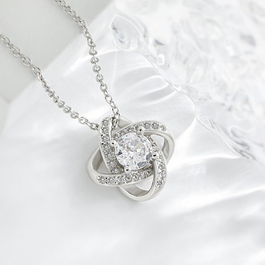 Quiet Radiance Short Pendant Necklace in Silver-Tone Alloy